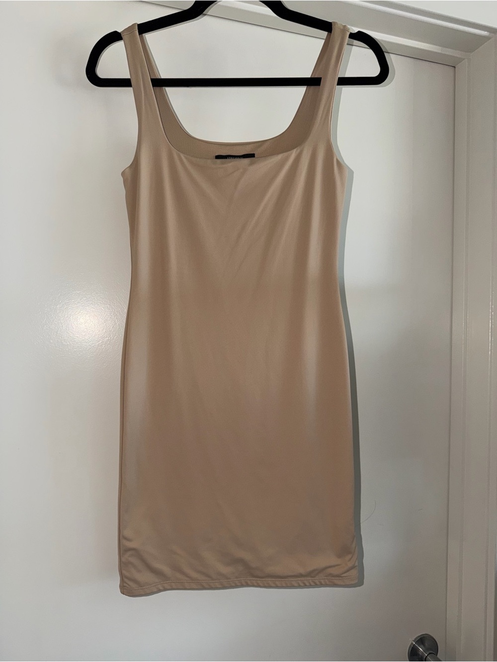 Forever 21 Beige Scoop Neck Tank